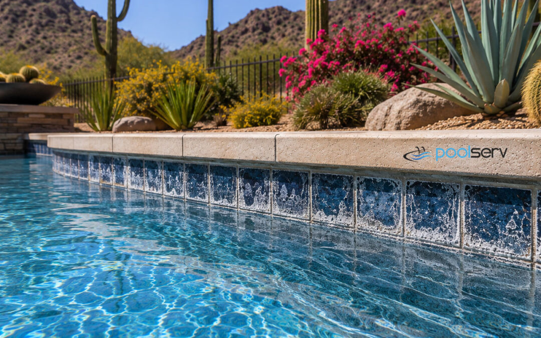 Calcium Scaling on Las Vegas Pool Tile: Causes, Removal, and Prevention
